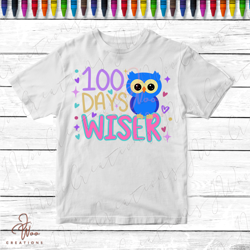 100 Days Wiser Tee