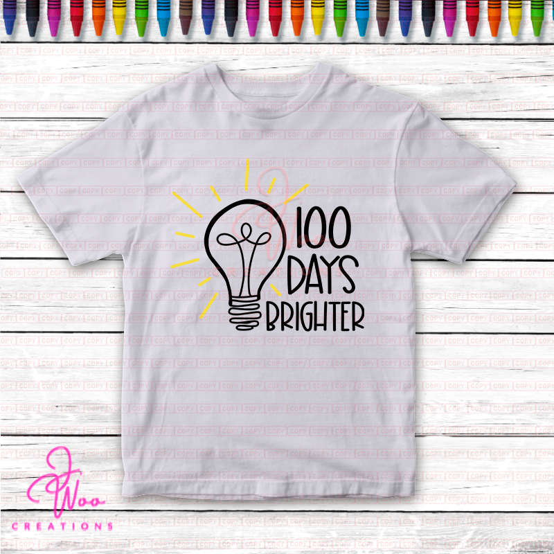 100 Days Brighter Tee