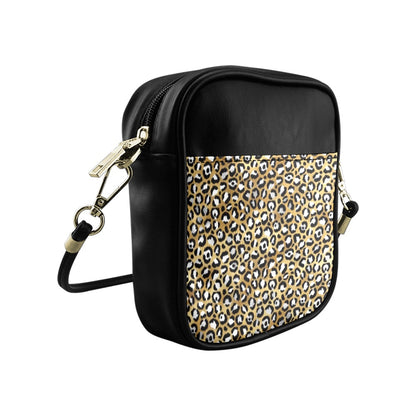 Small Leopard Crossbody Bag w/ Name