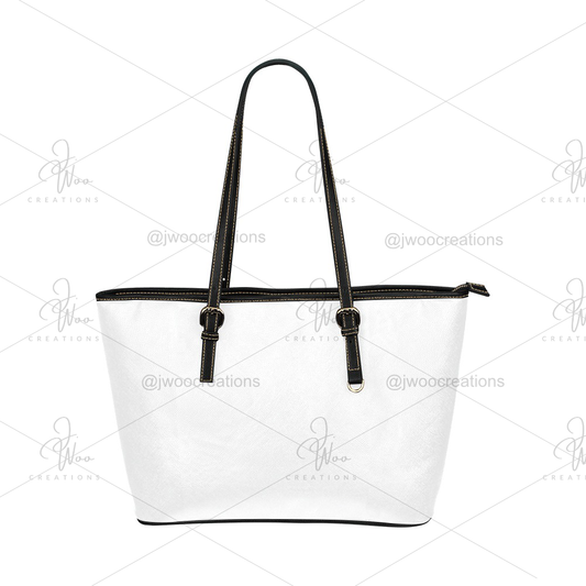 Custom Leather Tote Bag