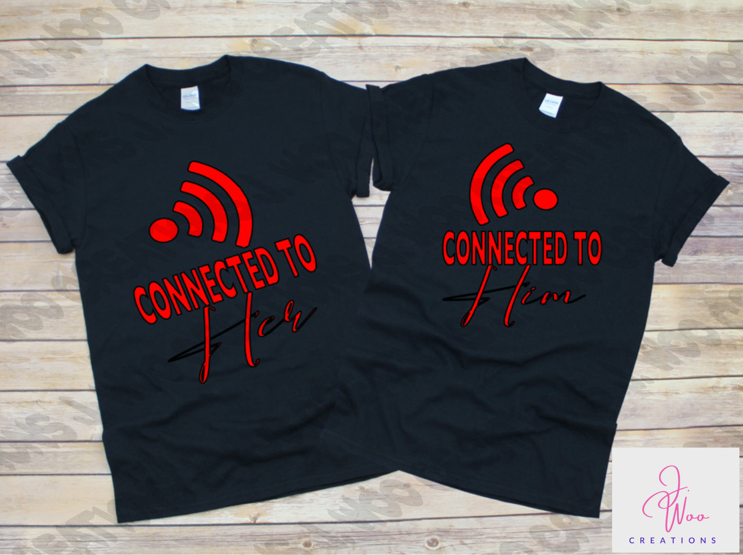 Connected To Couples Matching Tee