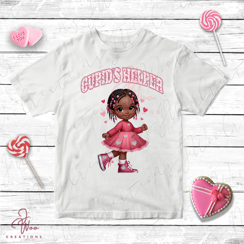 Cupid Helper's Tee  (Girl)