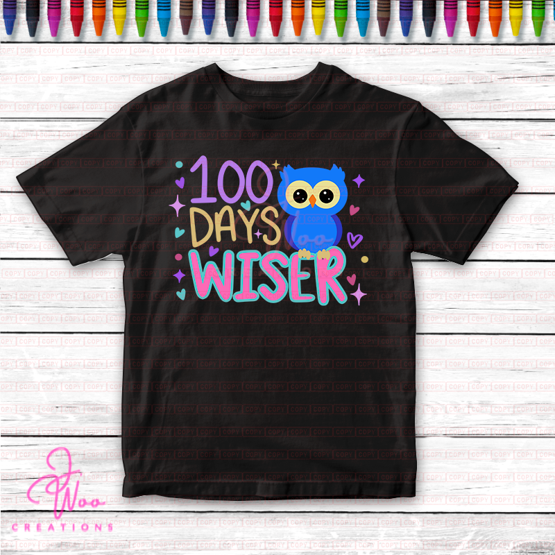 100 Days Wiser Tee