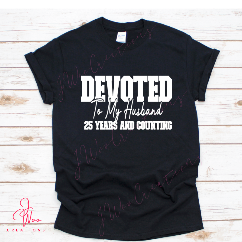 Devoted to My Husband Tee