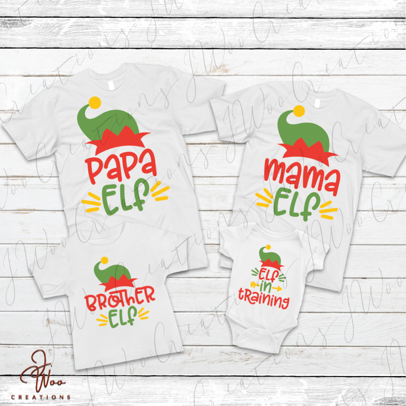 ELF Family Matching Tee