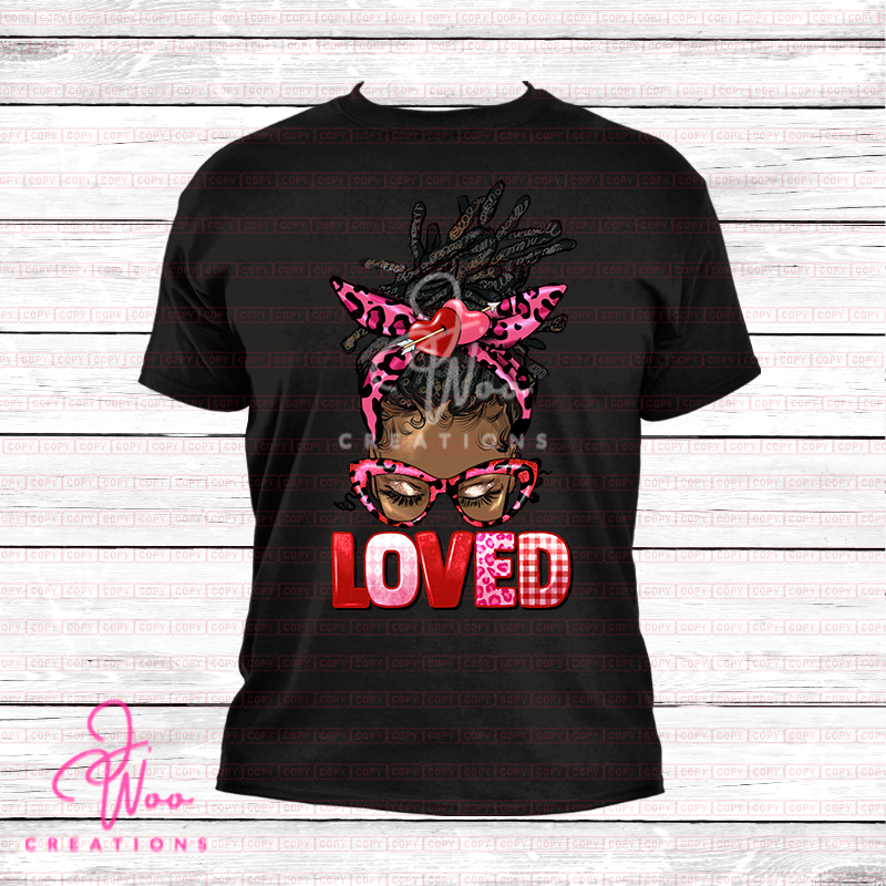 "Loved" Locs Tee