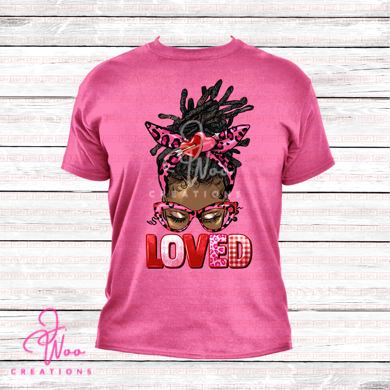 "Loved" Locs Tee