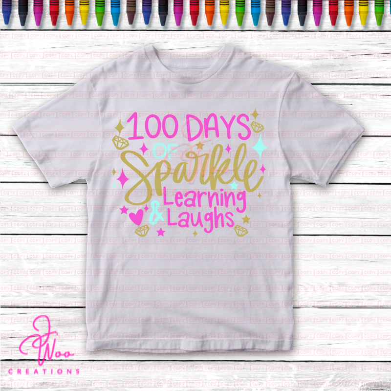 100 Day of Sparkle Tee