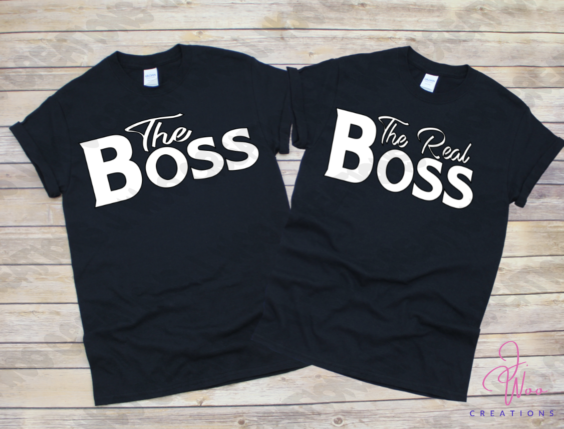 The Boss vs The "Real" Boss Tee