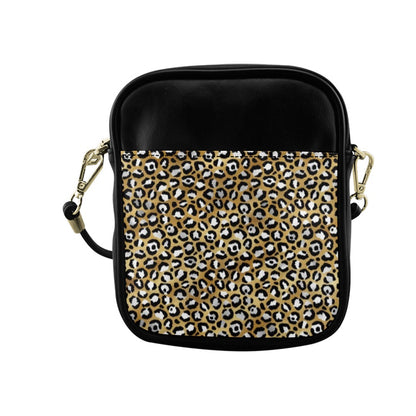 Small Leopard Crossbody Bag w/ Name