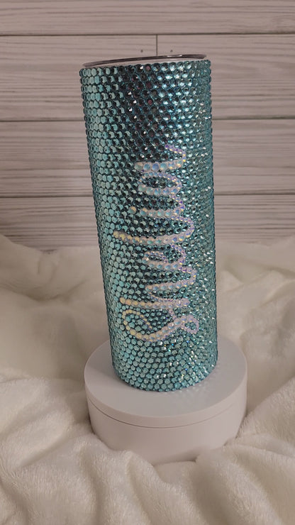 Bling Rhinestone Name Tumbler